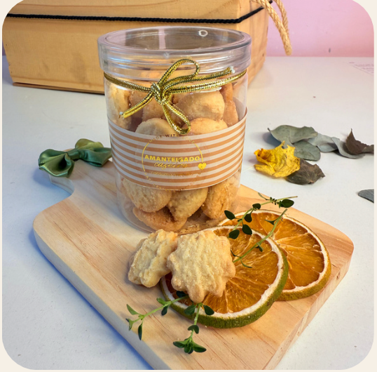 Amanteigados Laranja 100g