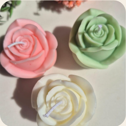 Mini Vela Rosinhas